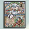 Winter-14CT Stamped Cross Stitch 38*49cm/14.96*19.29in