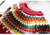 Kid Baby Girl New Year Retro Cashmere Sweater