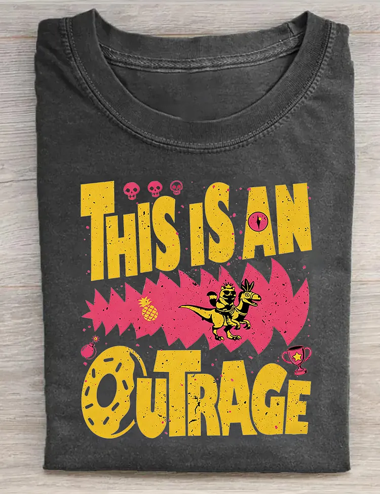 Dungeon Crawler Carl This Is An Outrage T-Shirt