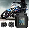 Solar Charging TPMS Motorcycle Tire Pressure Sensors Motorbike Tire Pressure
