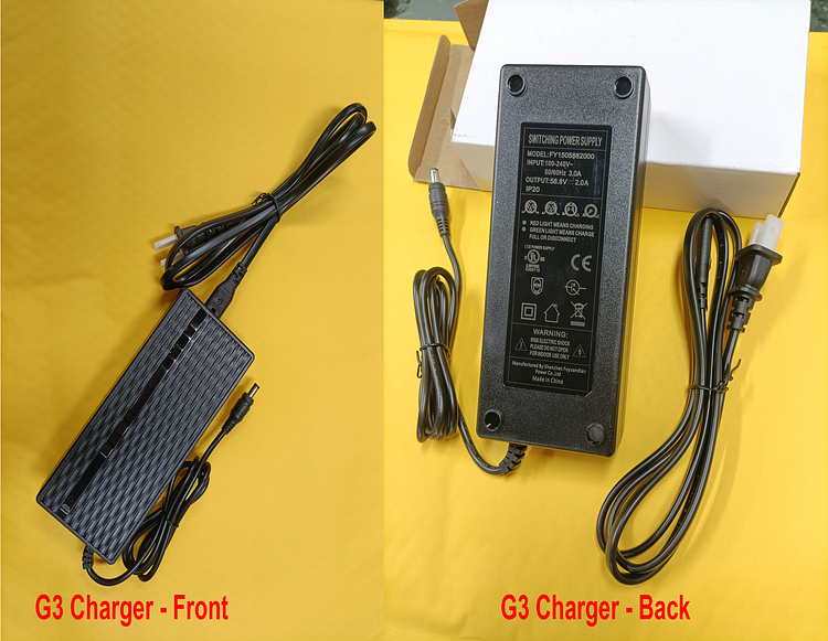 Charger and Charging Port for Kukirin Electric Scooter
