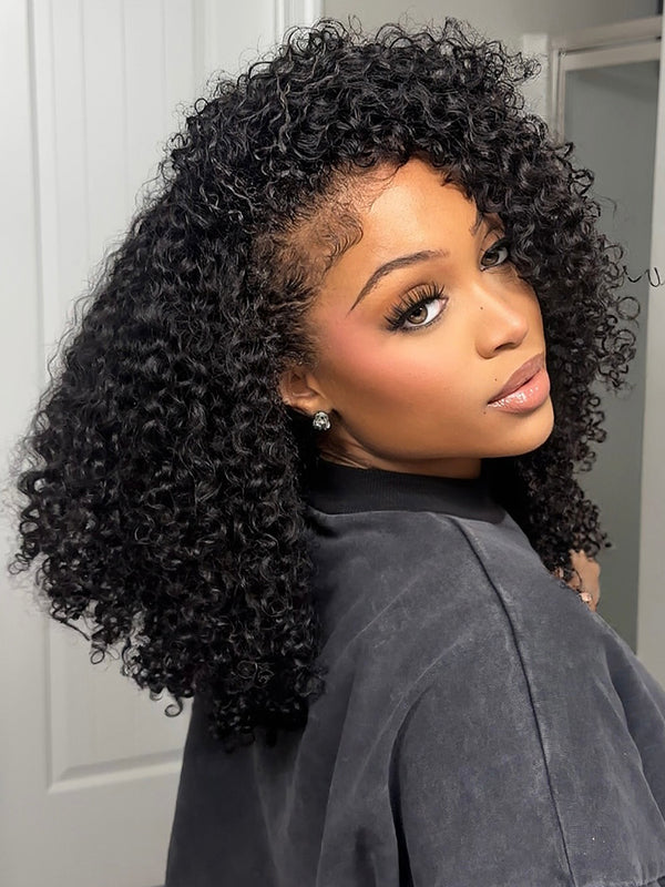 Kinky Curly HD Lace Wig | 180% & 200% | 13x4, 13x6 Frontal | 100% Human Hair | Boruihair
