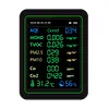 12 in 1 Air Quality Monitor Real-time Carbon Dioxide Detector PM2.5 PM10 Tester