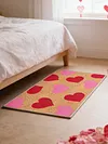 Valentine Rug Outdoor Non-Slip Welcome Mats for Indoor Front Porch Home Decor