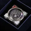 Dragon Cthulhu Skull 7 in 1 Cube 6 Sides Rotating DND Metal Dice