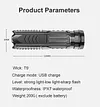 Last Day 50% OFF Multifunctional Rechargeable Flashlight
