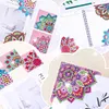 8pcs DIY Rhinestones Mosaic Diamond Painting Corner Bookmark Kit