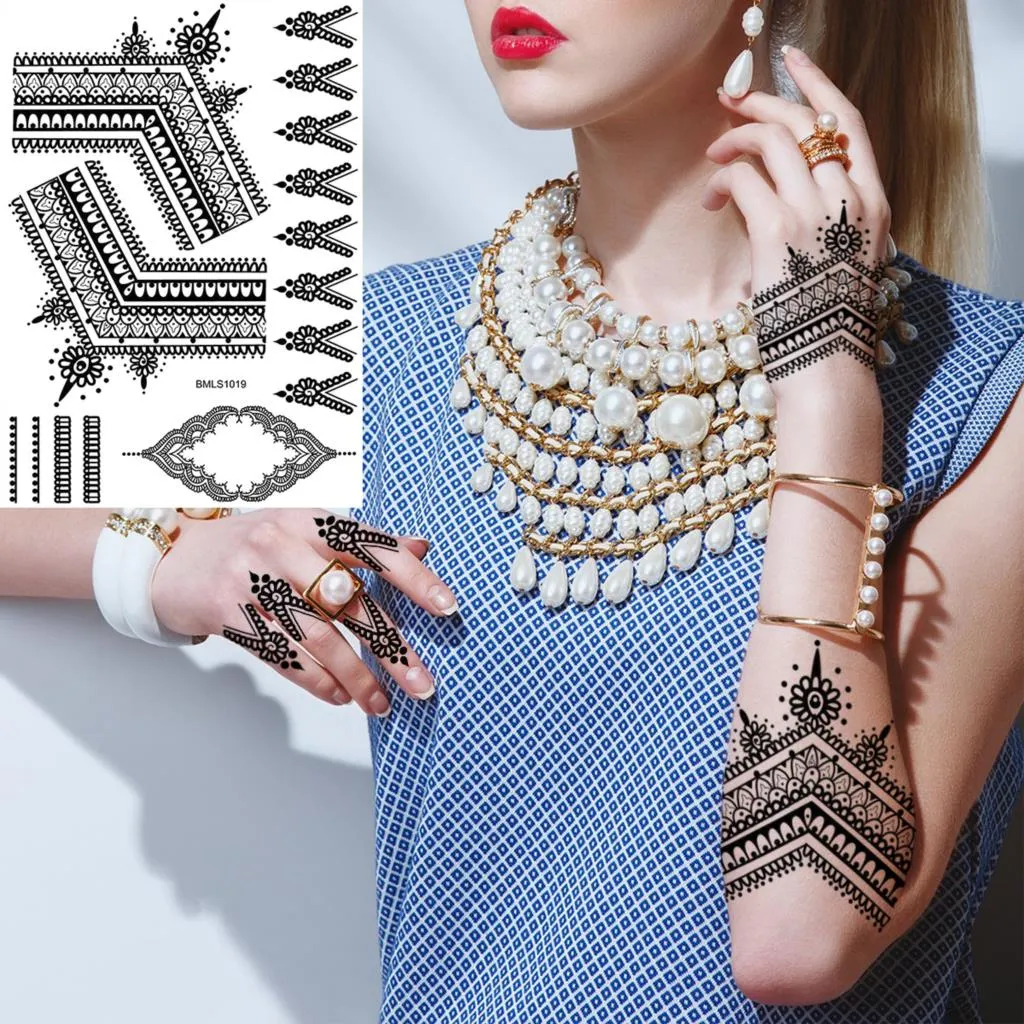 Realistic Knight Tribal Armband Temporary Tattoos For Men Adult Lion Wings Shield Fake Tattoo Body Art Unique Tatoos Large
