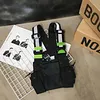 Reflective Vest Backpack Multi-Pocket Vest Bag Large Capacity Stylish Chest Bag