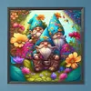 Garden Gnome-Full Round Diamond Painting 40*40CM