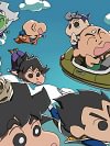 Dragon Ball Crayon Shin-chan Crossover Decorative Painting - Dragon Ball Crayon Shin-chan - Xingkong Studio