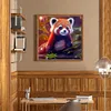 Raccon-Full Round Diamond Painting