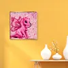 Diamond Painting -DIY Round Drill Pink Little Dinosaur