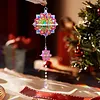 3D Mandala DIY Crystal Prism Teardrop Pendant Hanging Diamond Painting Suncatcher Kit