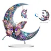 Acrylic Moon Butterfly Double Sided - 5D DIY Craft Ornament