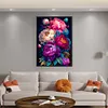 (Multi Style)Peony-Full Embroidery 3 Strands 11CT Stamped Cross Stitch-40*60CM-Large Size