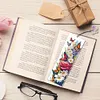 4Pcs Special Shape Butterfly Flower Diamond Painting Bookmark Art Projects