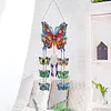 DIY Diamond Painting Double Sided 3D Wind Chime Flower Butterfly Pendant Hanging Kits