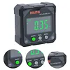 Digital Angle Finder 4-Side Magnetic Angle Gauge Cube Inclinometer Level Box