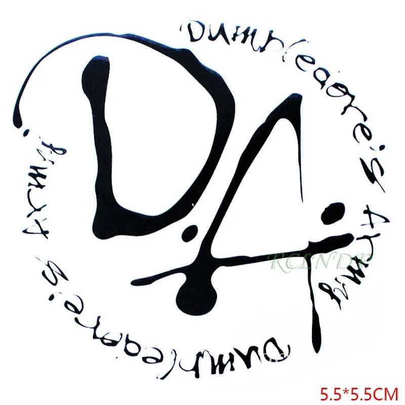 Waterproof Temporary Tattoo sticker movie School badge fake tatto flash tatoo for men women