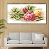 Rose - 9CT Partial Beaded Cross Stitch Kit(56x31cm)
