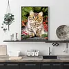 Diamond Painting -DIY Round Drill Cute Cat