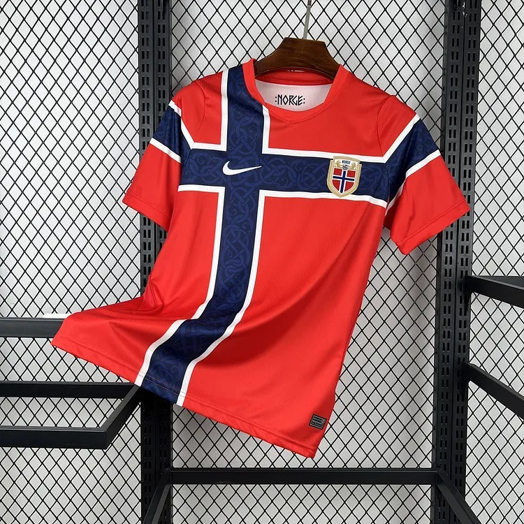 【S~4XL】Norway 2026 World Cup Home Football Jersey