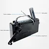 AM FM SW Emergency Power Bank SOS Alarm LED Light Hand Crank Solar Weather Radio