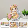 (US Local)Shaking Head Acrylic Special Shape Diamond Painting Ornament for Decor