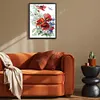 Daisy And Poppy- 14CT Stamped Cross Stitch 35*47cm/13.78*18.5in