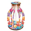 5D DIY Special Shape Diamond Painting Desk Ornament Flower Vase Decor Kit