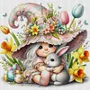 Gnome - 11CT Stamped Cross Stitch - 50*50cm