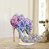 (US Local)DIY Special Shaped Diamond Painting High Heels Tabletop Ornaments Kit