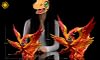 Small & Big Scale Zhuqiaomon with LED - Digimon Resin Statue - TaiYangMoWan Studio