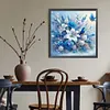 Flower Bird-Full Round Diamond Painting(40x40cm)