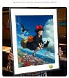 A3 & 4K Size Kiki & Jiji Decorative Painting - Kiki's Delivery Service Decoration Painting - HuangGua Studio