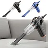 4500Pa Portable Car Vacuum LCD Handheld Vacuums Cleaner Home Cleaning Machine