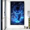 (US Local)Cat-11CT Stamped Cross Stitch Kit(40x70cm)