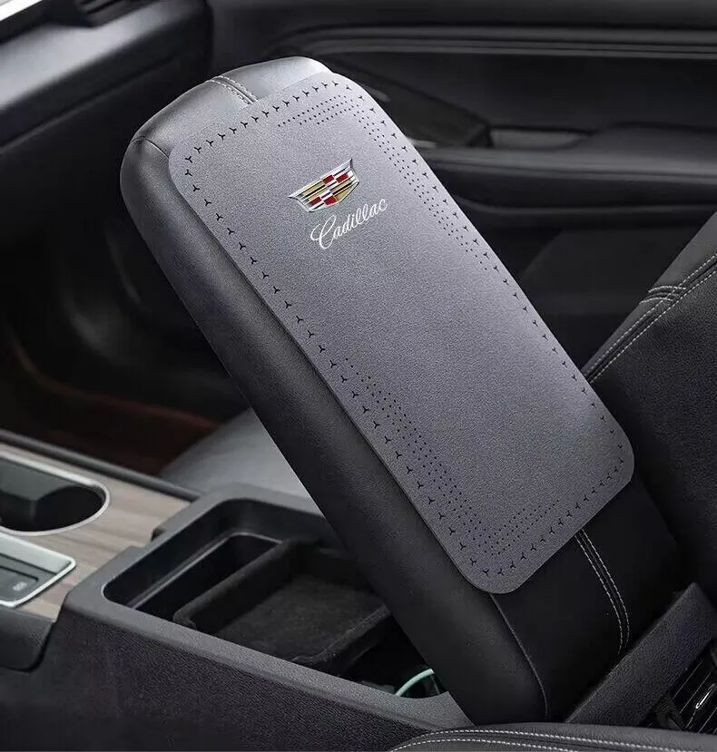 Car Premium Leather Armrest Box Mat