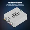 AV To RF Video Converter Mini HD Video Adapter Box Support 67.25/61.25MHz