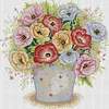 (Multi-Style) Flower-14CT Stamped Cross Stitch