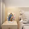  5D DIY Special Shape Diamond Painting Desk Ornament Flower Cage Birds Decor Kit