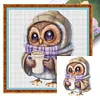 (Multi-Style) Flower Bird Owl - 18CT Stamped Cross Stitch 20*20cm/7.87*7.87in