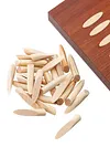 50 Pack 9.5mm Solid Wood Pocket Hole Plugs Wooden Pocket Hole Plug (Pine Plugs)