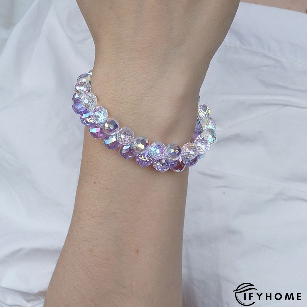 &nbsp;Double Row Crystal bracelet | IFYHOME