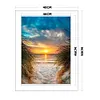 Sunrise-11CT Stamped Cross Stitch Kit(40*50cm)