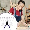 Spring Pliers with 10pcs Miter Clamps Kits Woodworking Tools for Frames Moldings