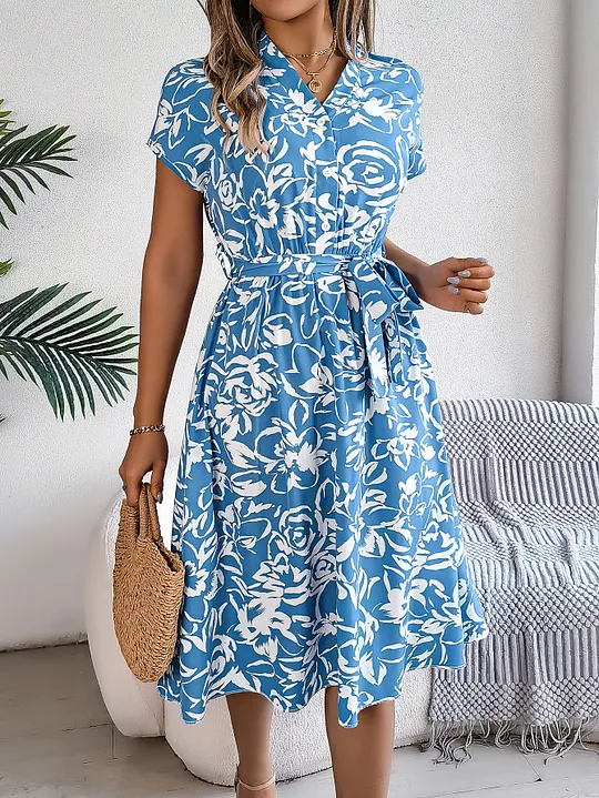 Swing Dresses For Mature Older Women Over 40, 50, 60, 70 - OlderIn Seniors  & Elderly Fashion