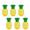 3/6pcs Drinking Cup 500ml Pineapple/Strawberry Shape Creative Beach Party Favors