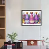 >SALE<5D DIY Partial Special Shaped Drill Diamond Painting Gnome Kit Home Decor40x50cm